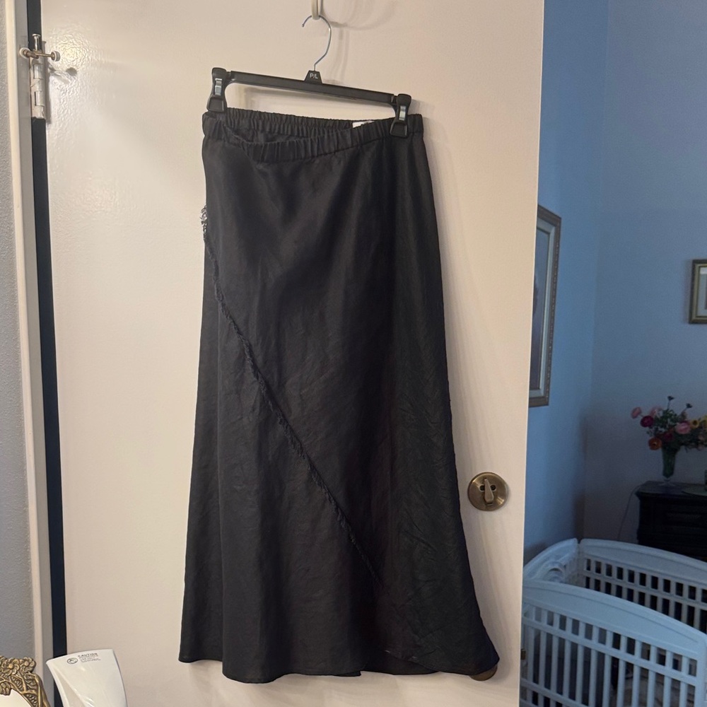 DKNY Black A-Line Women's Skirt